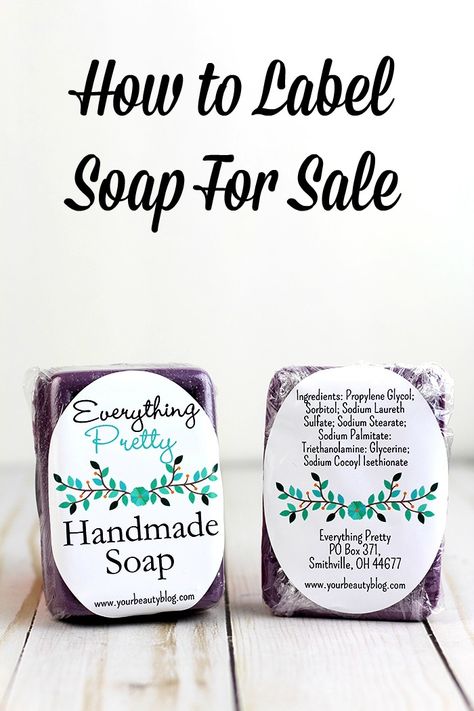 Handmade Soap Recipes, Soap Making Recipes, Soap Labels, Soap Making Supplies, Homemade Soap Recipes, Homemade Bath Products, Soap Packaging, Bath Soap, Soap Bars