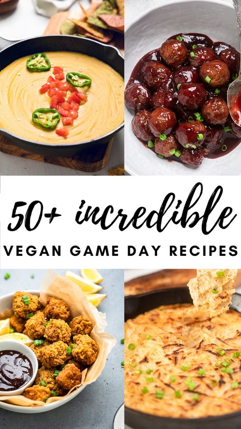 Vegan Gameday Food, Vegan Game Night Snacks, Plant Based Game Day Food, Vegan Nye Appetizers, Vegan Football Party Food, Super Bowl Party Food Vegan, Vegan New Years Eve Appetizers, Vegan Crockpot Appetizers, Vegan Game Day Snacks