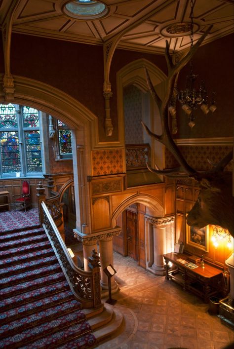 Southern Gothic Interior Design, Ilvermorny Castle, Castle Interior Aesthetic, Fantasy Castle Interior, Castle Interior Design, Castle Living Room, Gothic Castle Interior, Fantasy Mansion, Mansion Inside