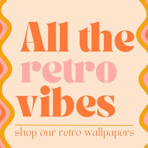 I've always had a soft spot for retro architecture and there is a huge resurgence in interiors doing a modern take on this aesthetic. So, I've put together a selection of my favourite retro inspired wallpapers for you. If you need a second opinion on any of our products or help in working out how much to order, don't hesitate to contact us. #retrointerior #retrointeriors #retrointeriordesign #retrowallpaper #retrowallpapers Vintage Pop Aesthetic, Old Retro Aesthetic, Retro Wallpaper Aesthetic, Modern Retro Design, Retro Architecture, Retro Vintage Aesthetic, Pop Aesthetic, Retro Interior Design, 70s Aesthetic