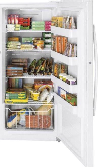 Buy GE Appliances Refrigeration in Boston | Specialty FUF14SMRWW Wire Shelves, White Appliances, White Door, Mini Fridges, Appliances Online, Best Appliances, Upright Freezer, Door Shelves, Food Saver