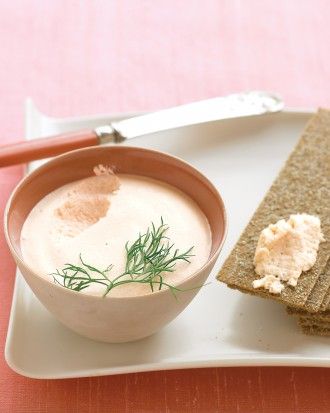 See the "Salmon Mousse" in our 30 Sophisticated Starters gallery Salmon Mousse Recipe, Make Ahead Cold Appetizers, Salmon Mousse Recipes, Smoked Salmon Mousse, Indian Appetizer Recipes, Salmon Mousse, Elegant Appetizers, Classic Appetizers, Cold Appetizers