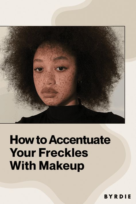 How to Properly Accentuate Your Freckles with Makeup (Instead of Hiding Them) Freckles With Makeup, Freckled Skin, Freckle Pen, How To Wear Makeup, Freckles Makeup, Fake Freckles, Best Natural Makeup, Top Makeup, How To Do Makeup