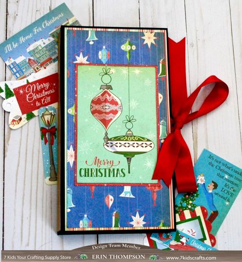 Carta Bella – Everyday Expressions Photo Folio, Diy Mini Album, Christmas Haul, Snowflake Cards, Hope You Are Well, A Very Merry Christmas, Merry Christmas To All, Simple Photo, Travel Clothes