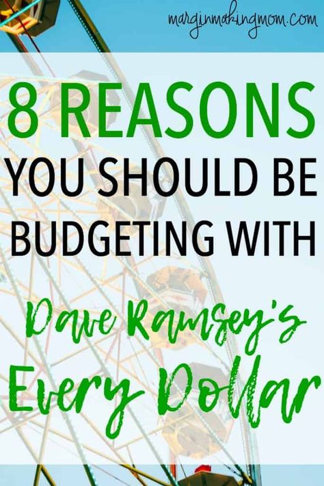 These 8 reasons you should be budgeting with Dave Ramsey's Every Dollar, a robust and user-friendly budgeting tool, will show you just how simple budgeting can be! How to Budget | Every Dollar | Dave Ramsey Simple Budgeting, Dave Ramsey Budgeting, Money Saving Advice, Money Honey, Budgeting Tools, Money Management Advice, Simple Budget, Dave Ramsey, Monthly Budget