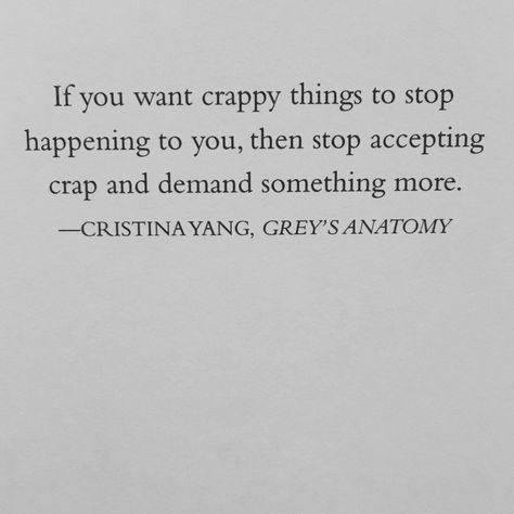 Christina Yang, Grey's Anatomy. Christina Greys Anatomy Quotes, Greys Anatomy Captions, Greys Anatomy Motivational Quotes, Greys Anatomy Quotes Christina Yang, Greys Anatomy Yearbook Quotes, Greys Anatomy Motivation, Grays Anatomy Quotes, Greys Anatomy Aesthetic Quotes, Greys Anatomy Christina