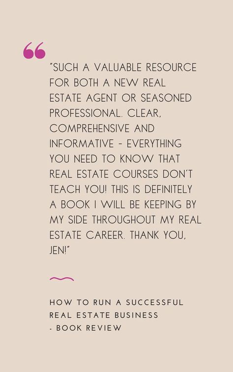 I recently had someone purchase my book who was thinking of becoming a realtor! She wanted an inside look at what it took to be successful, without being distracted by the shiney lifestyle we see on tv. My book is the perfect tool if you are thinkind of becoming a realtor, or even if you are seasoned agent in the indsutry. I share things that aren't taught in school, and are going to help you build a scalable business! Lear more! Steps To Become A Real Estate Agent, Scalable Business, Becoming A Realtor, Real Estate Business Plan, Real Estate Courses, Real Estate School, Real Estate Career, Future Apartment, Business Books