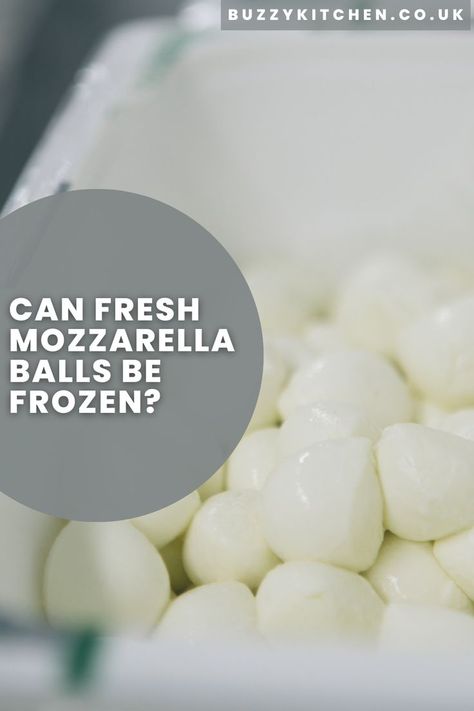 Have you got too much mozzarella cheese and not enough time to eat it before it goes off? Can you freeze fresh Mozzarella cheese balls UK? Why don’t we find out? >>> Buzzy Kitchen Mozarella Balls, Frozen Mozzarella Sticks, Pizza Variety, Mozzarella Balls, Mozzarella Cheese Sticks, Mozzarella Recipes, Cheese Tasting, Mozzarella Sticks, Time To Eat