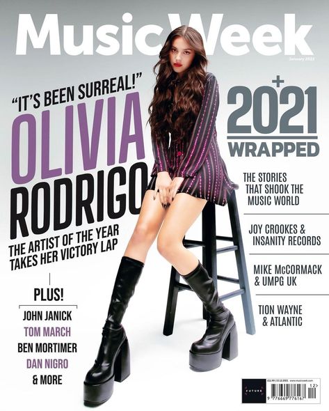 Olivia Rodrigo Magazine, Olivia Rodrigo Cover, The Face Magazine, Olivia + Core + Aesthetic, Music Week, Tiktok Outfits, Band Pictures, Mexican Girl, Olivia Rodrigo