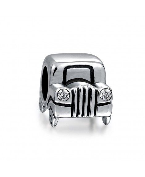 Sterling Silver Jeep Car Bead CZ Headlights Charms Silver Jeep, Suv Jeep, Jeep Car, Silver Jewelry Diy, Sterling Silver Promise Rings, Travel Charms, Silver Jewelry Design, Jeep Cars, Jewelry Sterling Silver