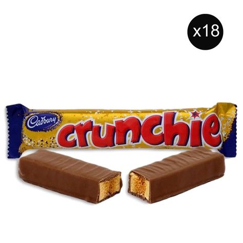 Crunchie Chocolate, Cadbury Crunchie, Crunchie Bar, British Candy, British Chocolate, British Things, Chocolate Candy, Gourmet Food, Chocolate Bar