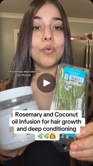 18K views · 3.3K reactions | Rosemary and coconut oil infusion #rosemary #coconutoil #hair | Dalila Gomez Rosemary And Coconut Oil For Hair Growth, How To Make Rosemary Oil For Hair, Hair Growth Oil Recipe, Rosemary Oil For Hair Growth, Oil Infusion, Rosemary Oil For Hair, Coconut Oil Recipes, Essential Oil Mixes, Hair Remedies For Growth