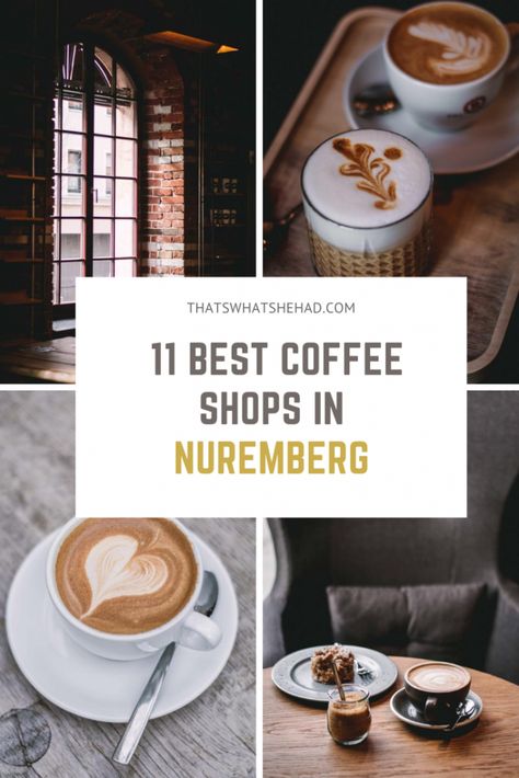 Where to try the best coffee in Nuremberg: 11 coffee shops that you should not miss and what to order there. #Nuremberg #Nurnberg #Germany #NurembergFood Nurnberg Germany, Drink Bucket, Germany Travel Guide, Coffee With Alcohol, Nuremberg Germany, Vietnamese Coffee, Travel Germany, Visit Germany, Traveling Tips