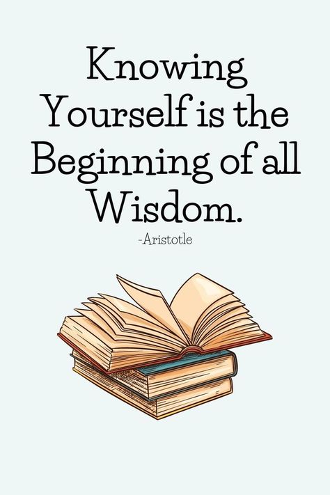 Know yourself! Incredible Quote, Aristotle Quotes, Know Yourself, Positive Quotes Motivation, Positive Quotes For Life, Motivational Quotes For Success, Quotable Quotes, Success Quotes, Positive Affirmations