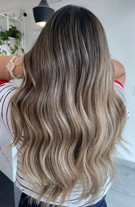 Balayage Beige, Lei, Balayage, Long Hair Styles, Hair Styles, Makeup, Hair, Beauty, Quick Saves