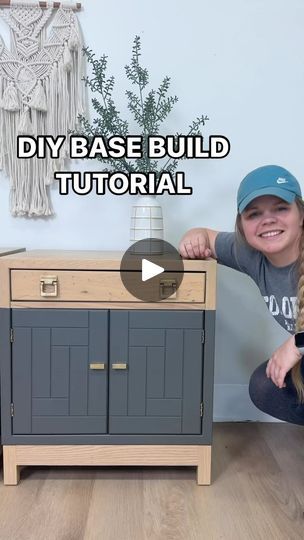 14K views · 1K reactions | DIY BASE BUILD

Highly anticipated and asked for base build tutorial! 
comment “BASE” for more info & tools!
Let me know if you have any questions and I’d be happy to help! It’s hard to fit everything in such a quick video 🤭 
@kregjig @ryobitoolsusa | Lauren Hull | furniture flipping teacher | Carabide · Comfort Food Building Base For Cabinets, Dresser Base Diy, Diy Dresser Base, Diy Base For Dresser, How To Build A Cabinet Base, How To Build A Base For A Dresser, Converting Base Cabinets To Drawers, How To Build A Base Cabinet With Drawers, Diy Dresser Drawers