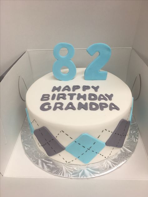 Birthday Cake For Grandfather, Grandmother Birthday Cake, Grandpa Cake, Grandpa Birthday Cake, Fall Birthday Cakes, Happy Birthday Grandpa, Cake Designs For Girl, 8th Birthday Cake, Birthday Cake For Husband