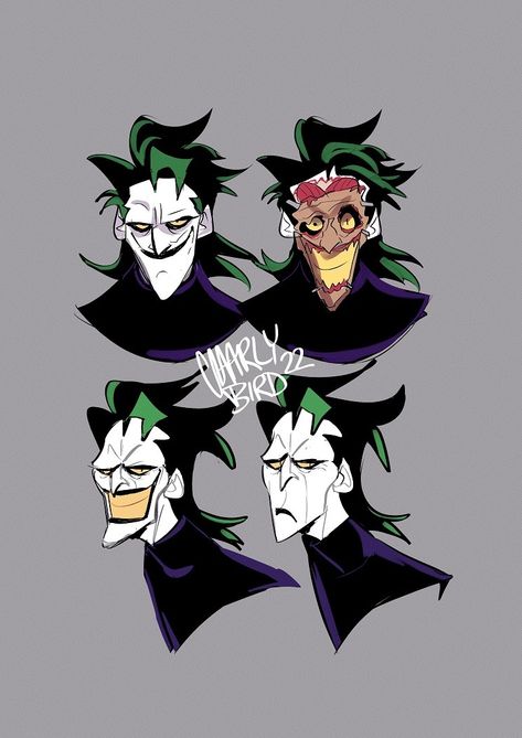 Joker Redesign Art, Ratcatcher 2 Fanart, Joker Character Design, The Joker Fanart, Joker Redesign, Joker Face Drawing, Joker Fanart, Joker Drawing, Joker Cartoon