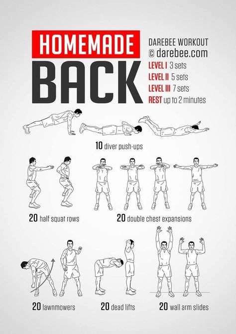 100 Workouts You Could Do At Home, NO Equipments Required Back Workout Men, Chest Workout For Men, Home Workout Men, 100 Workout, Workout Man, Workout Men, Mini Workouts, Workout Plan For Men, Gym Antrenmanları