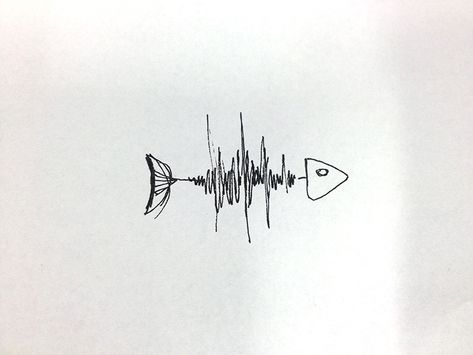 Fish Bone Tattoo, Music Related Tattoos, Rat Tattoo, Tattoo Spots, Minimal Tattoo Design, Single Needle Tattoo, Palm Tattoos, Bone Tattoos, Flash Tattoo Designs