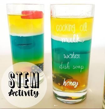 Density Tower, Diy Science Experiments, Lab Report, Science Club, 6th Grade Science, Easy Science Experiments, Diy Science, Science Activities For Kids, Cool Science Experiments