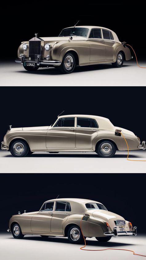 The UK-based automotive engineering team at Lunaz has outdone itself with its latest project, converting a 1960 Rolls-Royce Silver Cloud II, previously owned by Oscar-winning actress Sophia Loren into a fully electric masterpiece Rolls Royce Vintage, Gta 5 Online Cars, Modded Cars, Cars Jdm, Classic Rolls Royce, Vintage Rolls Royce, Rolls Royce Silver Cloud, Cars Interior, Luxury Cars Rolls Royce