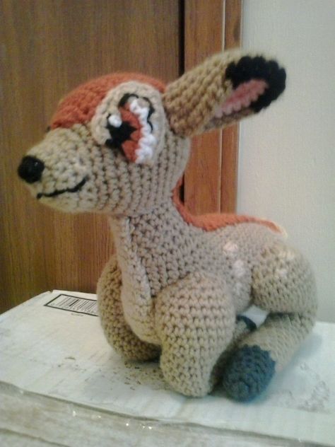 Bambi Crochet Pattern, Woodland Creatures Nursery, Disney Crochet Pattern, Minion Crochet Patterns, Bambi Characters, Crochet Star Patterns, Crochet Giraffe Pattern, Disney Crochet Patterns, Blankets Crochet