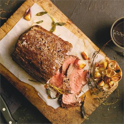 Roast Fillet Of Beef, Rib Eye Recipes, Best Roast Beef, Beef Rib, Roasted Beef, Big Family Meals, Perfect Roast, Beef Fillet, Italian Herbs