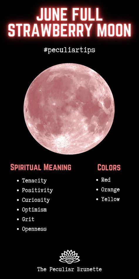 Strawberry Moon Meaning, Moon Months, Cosmic Witchcraft, June Magick, Witchy Calendar, Strawberry Full Moon, Full Moon June, Full Strawberry Moon, Moon Spiritual