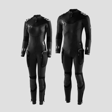 W7 - Waterproof Diving Animal Inspiration, Diving Gear, Grey Color Scheme, Empire Style, Knee Pads, Outdoor Pool, Under The Sea, Art Inspo, Diving