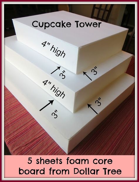 Build Your Own Cupcake Stand | After the boxes were put together, each box was wrapped (individually ... Diy Cupcake Stand, Food Display Table, Bar A Bonbon, Diy Cupcake, Idee Babyshower, Baby Cupcake, Cake And Cupcake Stand, Cupcake Stands, Diy Cupcakes