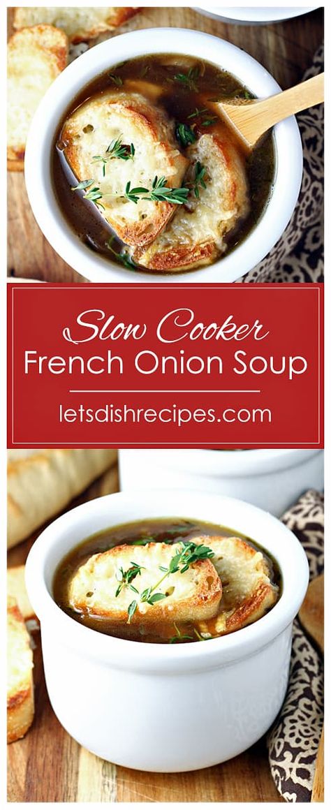 Easy French Onion Soup Recipe Slow Cooker, Easy Slow Cooker French Onion Soup, Slow Cooker French Onion Soup Crockpot, Crock Pot Onion Soup Recipe, French Onion Soup In Crockpot, French Onion Slow Cooker, Serious Eats French Onion Soup, Onion Soup Crockpot Easy, Crockpot Onion Soup Slow Cooker