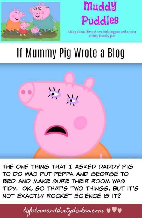 If your little one loves Peppa pig and muddy puddles you will have sympathised with mummy pig on more than one occasion.  I wondered what would happen if Mummy Pig wrote a blog... Peppa Pig Pfp, Peppa Pig Background, Funny Quotes About Family, Pig Meme, Pigs Quote, Peppa Birthday, Peppa Pig Memes, Tiktok Photos, Pig Facts