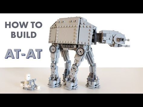 (5854) LEGO Star Wars AT-AT Walker MOC | Building Instructions - YouTube Star Wars Imperial Walker, Imperial Walker, Star Wars Imperial, At At Walker, Building Instructions, Galactic Empire, Lego Star, Episode 5, Lego Star Wars