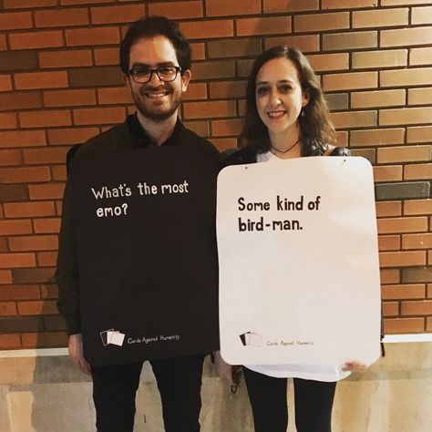 Cards Against Humanity #Halloween costume Cards Against Humanity Costume, Diy Cards Against Humanity, Halloween Crafts Preschool, Kinds Of Birds, Bob Ross, Halloween Hacks, Halloween Cards, Card Template, Trick Or Treat