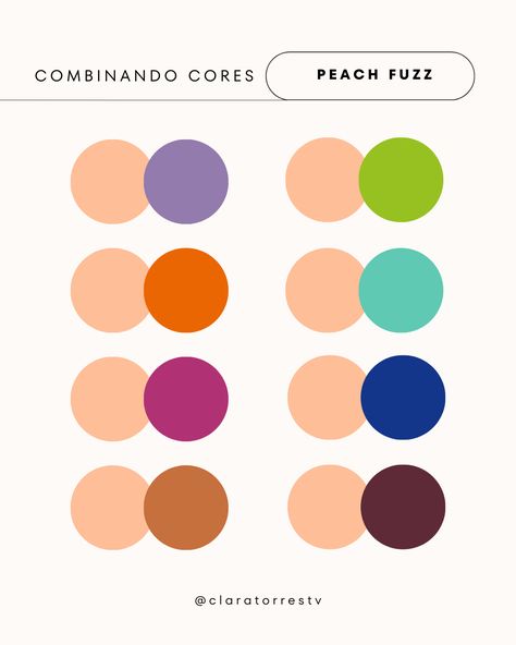 Colour Combination With Peach, Fuchsia Color Combination, Peach Pants Outfit, Peach Colour Palette, Peach Colour Combinations, Wardrobe Color Guide, Peach Color Palettes, Nail Polish Art Designs, Color Durazno