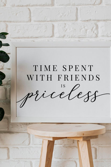 Friendship Messages, Soul Sisters Gifts, Short Inspirational Quotes, Time Quotes, Soul Sisters, Printable Gift, Special Friend, Friends Quotes, Sister Gifts