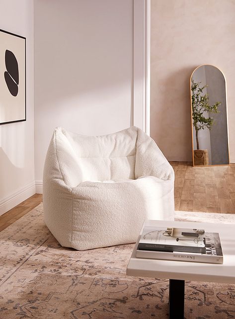 Trendy Chairs, Soft Furniture, Bag Chair, Sofa Armchair, Bed Duvet Covers, Bean Bag, 인테리어 디자인, Room Inspo, Home Interior