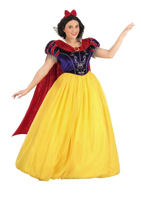 PRICES MAY VARY. Velvet Size: Medium COSTUME INCLUDES: This Disney Premium Snow White Costume for women includes a Snow White dress, a cape, and a headband. FROM FUN COSTUMES: We're all about Halloween costumes and we're very excited to team up with Disney to make licensed outfits from their most celebrated animated features. Fans of Disney's Snow White will love roleplaying and recreating their favorite movie moments with this premium Snow White dress. AUTHENTIC DESIGN: We designed this Snow Wh Snow White Halloween Costume, White Halloween Costumes, Snow White Dress, Fun Costumes, Snow White Dresses, Snow White Costume, Disney Adult, White Costume, Costume For Women