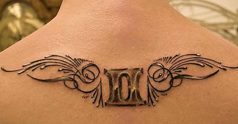 About Gemini, Gemini Zodiac Tattoos, Tattoo Ideas Males, Gemini Tattoo Designs, Twin Tattoos, Gemini Twins, Gemini Tattoo, Zodiac Tattoos, Incredible Tattoos