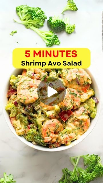 Ww Shrimp Salad Recipes, Shrimp Avacoda Salad, Cucumber Shrimp Salad Downshiftology, Shrimp Avacoda Tomato Salad, Avocado Lime Shrimp Salad Optavia, Shrimp Avocado Salad, Mediterranean Diet Recipes Dinners, Mediterranean Diet Plan, Avocado Slices