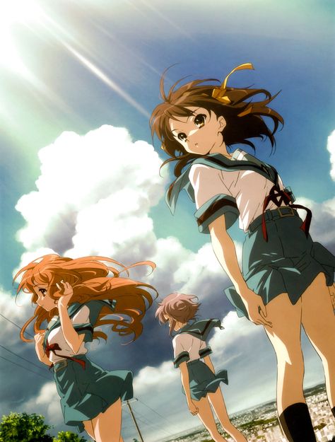 Zerochan Anime, Slice Of Life Anime, Haruhi Suzumiya, Stylish Artwork, Kyoto Animation, Old Anime, Popular Anime, Magical Girl, Anime Shows