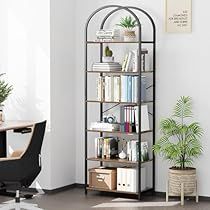 Arched Bookcase, Open Bookshelf, 4 Shelf Bookcase, Tall Bookshelves, Office Display, Industrial Bookcases, Decorative Shelving, Open Bookshelves, Kitchen Storage Shelves