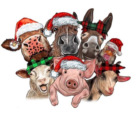 Christmas Farm Animals, Cricut Signs, Cow Print Wallpaper, Xmas Wallpaper, Christmas Farm, Cute Christmas Wallpaper, Cowboy Christmas, Png Sublimation Designs, Christmas Gift List