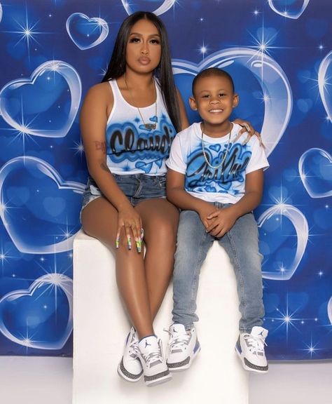 Black Mommy And Son Photoshoot, Mom Son Valentine Pictures, Black Mother And Son Photoshoot Ideas, 2000s Photoshoot Ideas Family, Mommy And Son Valentine Photo Ideas, Mommy Son Photoshoot, Mommy Photoshoot, 2000s Photoshoot Ideas, Boy Mom Pictures