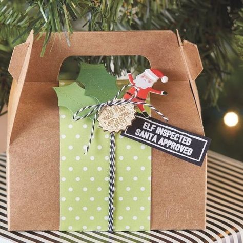 Xmas Hampers, Creative Diy Gifts, Diy Gifts For Him, Diy Holiday Gifts, Gable Boxes, Diy Presents, Sweet Box, Diy Gift Wrapping, Diy Gifts For Boyfriend