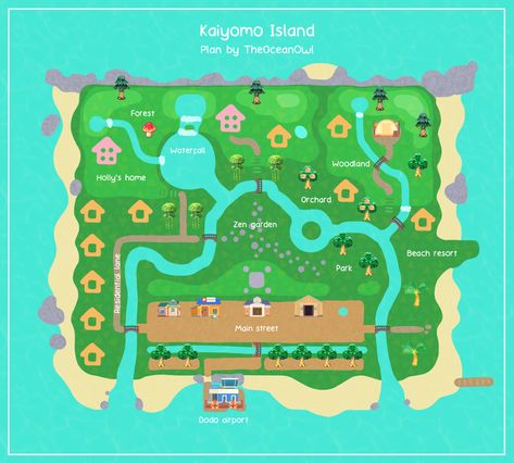 Here is the plan for my island! : AnimalCrossing Map Layout, Ac New Leaf, Animal Crossing Guide, Animal Crossing Wild World, Island Theme, Qr Codes Animal Crossing, Animal Crossing Villagers, Island Map, Animal Crossing Pocket Camp