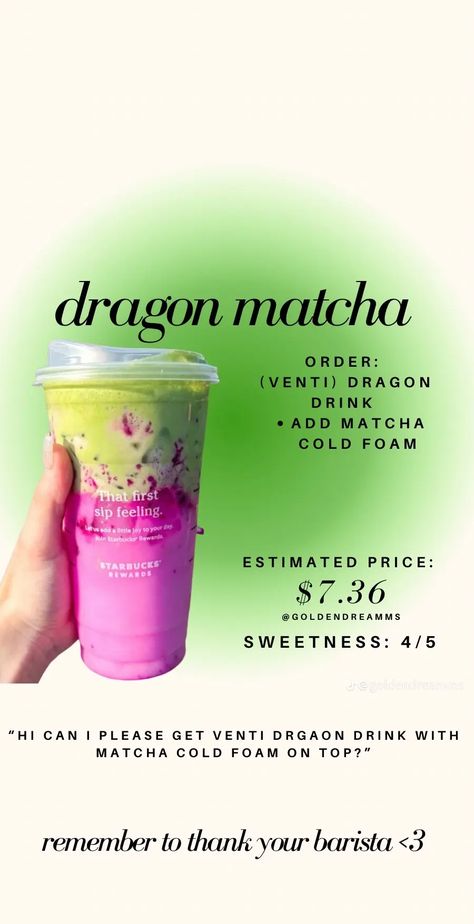 Healthy Starbucks Drinks Refreshers, Matcha Drinks Starbucks, Starbux Orders, Starbucks Drinks Matcha, Matcha Starbucks Drinks Order, Custom Starbucks Drinks, Starbucks Drink Orders, Starbucks Matcha Drinks, Hot Starbucks Drinks