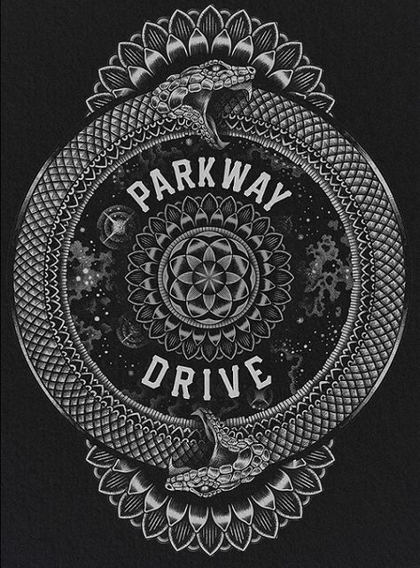 #ParkwayDrive #PWD Infinity Snake, Tattoo Fe, Dragons Tattoo, Parkway Drive, Model Tattoo, Armband Tattoo Design, Small Flower Tattoos, Small Tattoos Simple, Make Tattoo