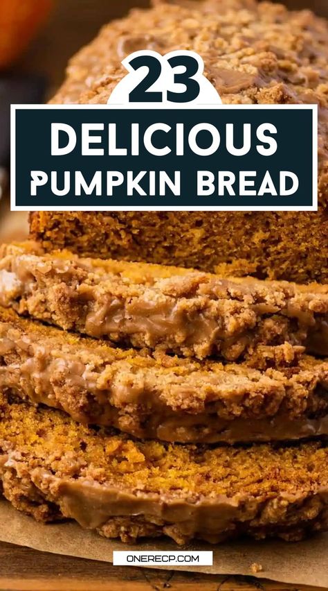 Savor the season with 23 delicious pumpkin bread ideas that are perfect for breakfast or a cozy snack. Discover these delightful recipes on our website. Diy Pumpkin Bread, Light Pumpkin Bread Recipe, Gf Pumpkin Bread, Pumpkin Bread Recipes, Halloween Pumpkin Recipes, Pumpkin Bread With Cream Cheese, Donut Bread, Easy Pumpkin Bread, Best Pumpkin Bread Recipe